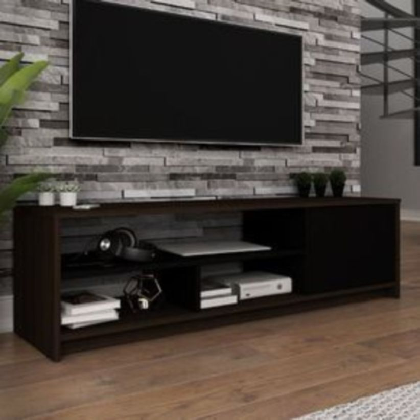 Modern tv stand design ideas for small living room 04