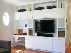 Modern tv stand design ideas for small living room 07