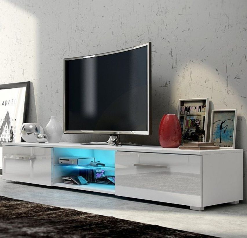 55 Modern TV Stand Design Ideas For Small Living Room - Matchness.com