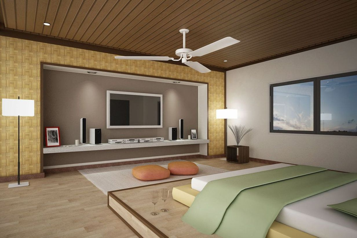 Modern tv stand design ideas for small living room 15