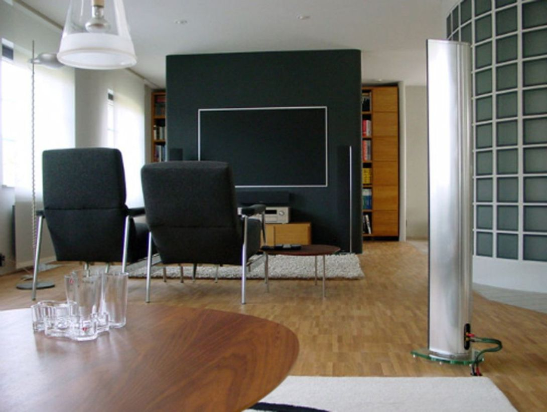 Modern tv stand design ideas for small living room 36