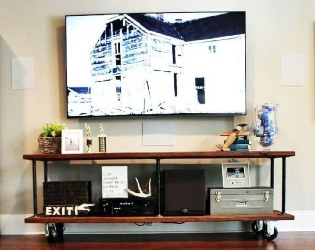 Modern tv stand design ideas for small living room 37