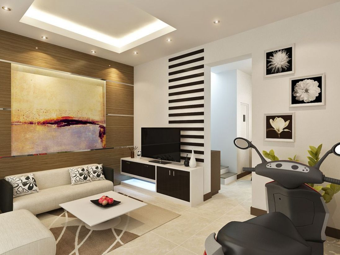 Modern tv stand design ideas for small living room 51