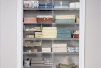 Ways to organizing your chaotic linen closet 10