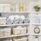 Ways to organizing your chaotic linen closet 21