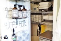 Ways to organizing your chaotic linen closet 24