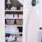 Ways to organizing your chaotic linen closet 26