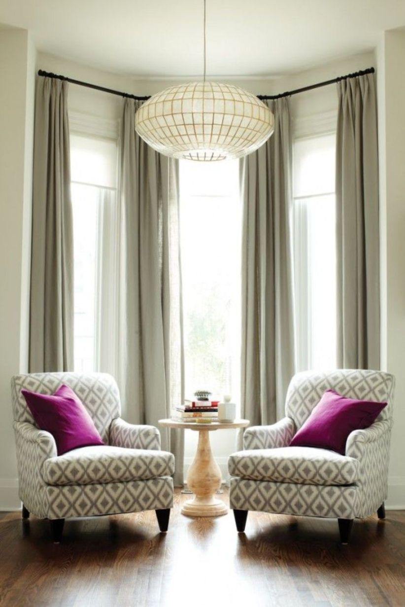 Window treatment and curtain ideas to beautify your window space 26