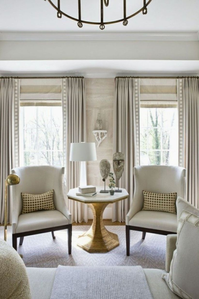 Window treatment and curtain ideas to beautify your window space 36