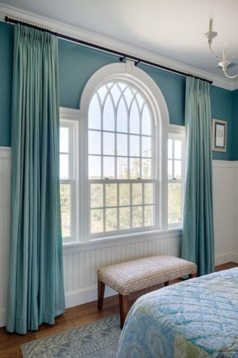 Window treatment and curtain ideas to beautify your window space 45