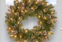 Winter christmas wreath to compliment your door 03