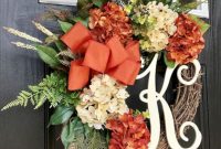 Winter christmas wreath to compliment your door 05