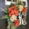 Winter christmas wreath to compliment your door 05