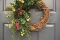Winter christmas wreath to compliment your door 06