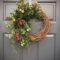 Winter christmas wreath to compliment your door 06