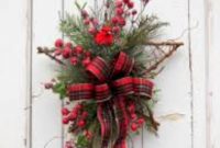 Winter christmas wreath to compliment your door 07