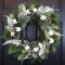 Winter christmas wreath to compliment your door 08