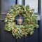Winter christmas wreath to compliment your door 12