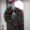 Winter christmas wreath to compliment your door 17