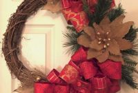 Winter christmas wreath to compliment your door 20