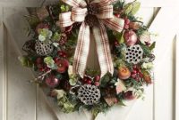 Winter christmas wreath to compliment your door 21