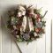 Winter christmas wreath to compliment your door 21