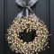 Winter christmas wreath to compliment your door 23