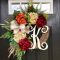 Winter christmas wreath to compliment your door 24