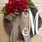 Winter christmas wreath to compliment your door 25