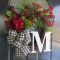 Winter christmas wreath to compliment your door 28