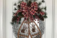 Winter christmas wreath to compliment your door 33