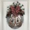Winter christmas wreath to compliment your door 33