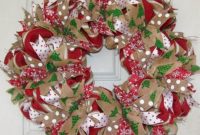 Winter christmas wreath to compliment your door 35