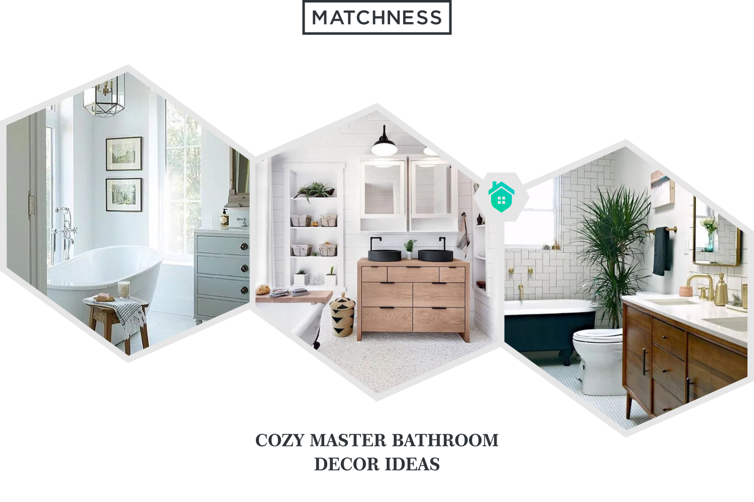 51 Cozy Master Bathroom Decor Ideas - Matchness.com