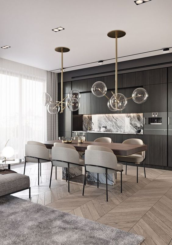 Amazing contemporary dining room decorating ideas 14
