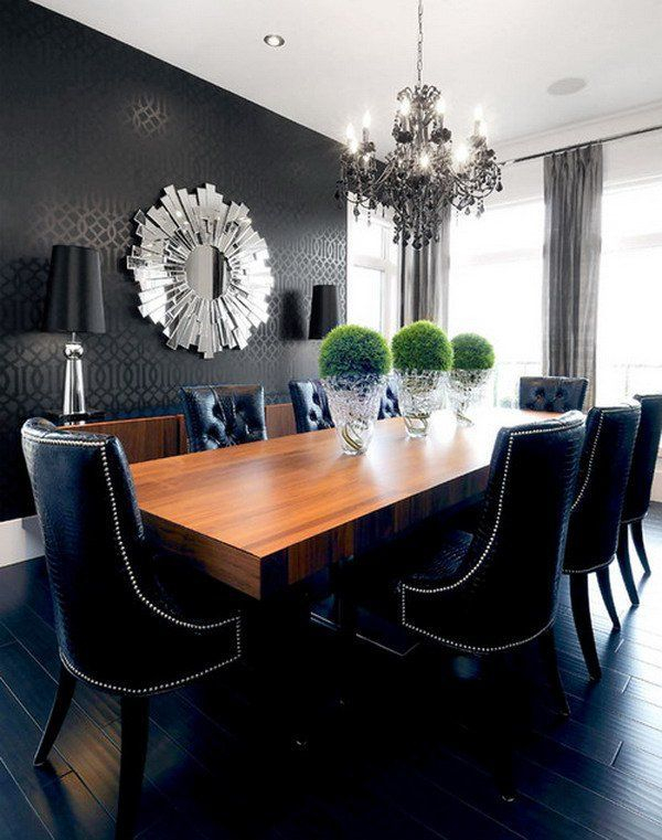 Amazing contemporary dining room decorating ideas 24