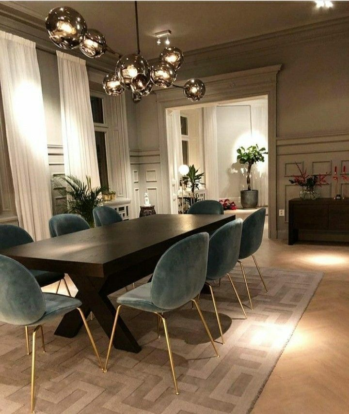 Amazing contemporary dining room decorating ideas 28