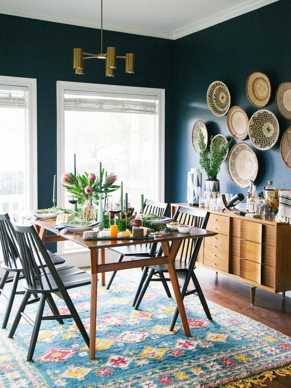 Amazing contemporary dining room decorating ideas 43