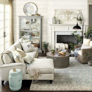 Awesome country farmhouse decor living room ideas 29