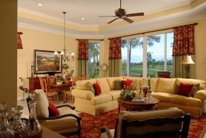 Awesome country farmhouse decor living room ideas 35