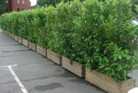 Beautiful yet functional privacy fence planter boxes ideas 13