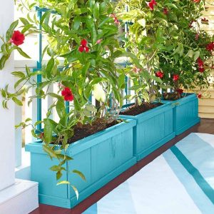 Beautiful yet functional privacy fence planter boxes ideas 24