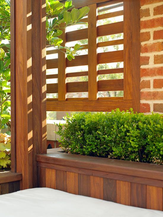 Beautiful yet functional privacy fence planter boxes ideas 26
