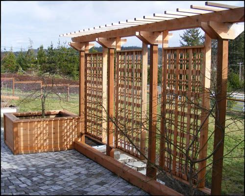 Beautiful yet functional privacy fence planter boxes ideas 33