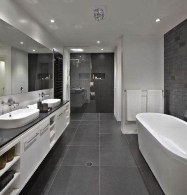 Cozy master bathroom decor ideas 04