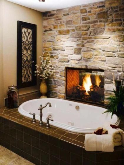 Cozy master bathroom decor ideas 08