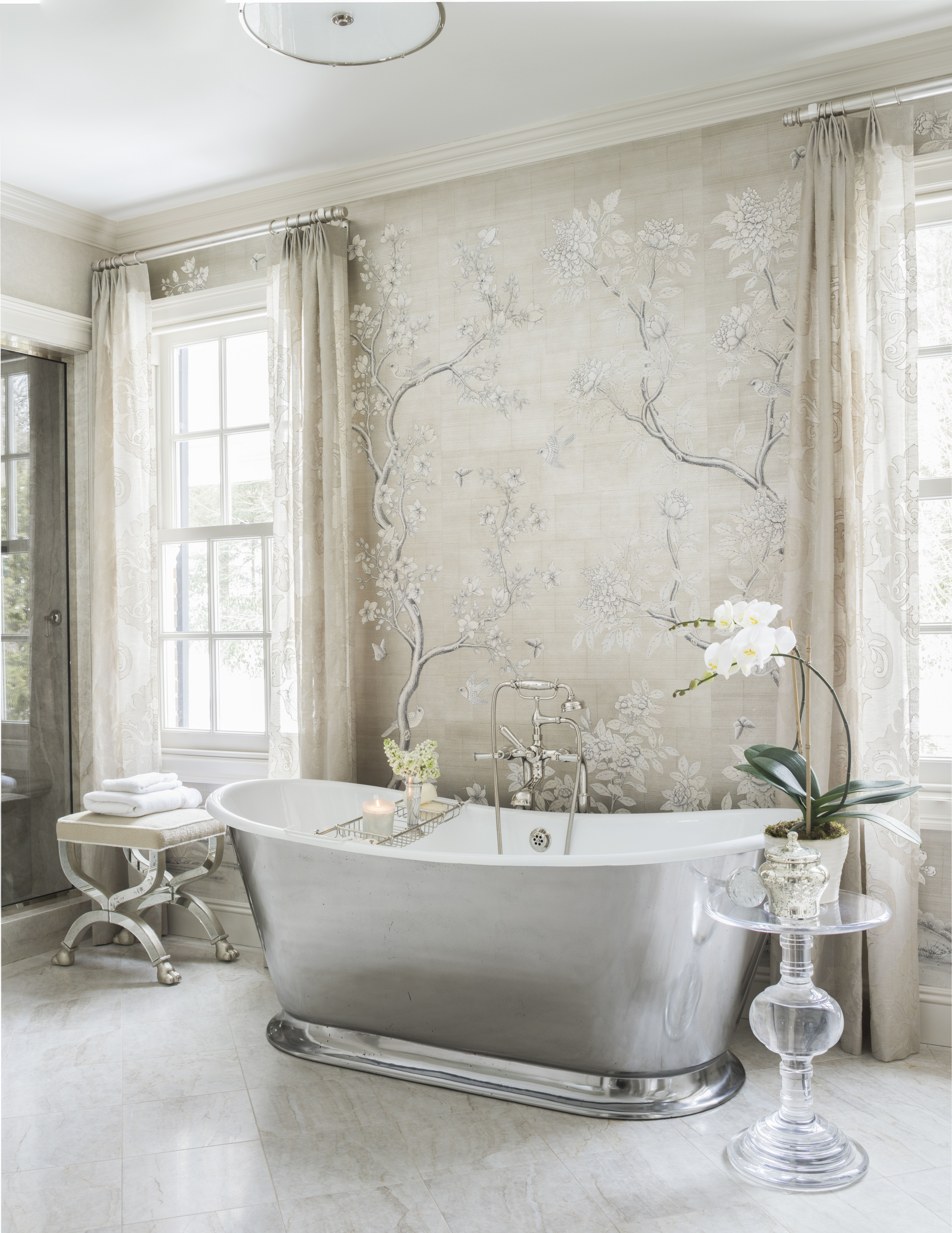 Cozy master bathroom decor ideas 11