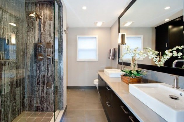 Cozy master bathroom decor ideas 15