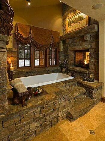 Cozy master bathroom decor ideas 37