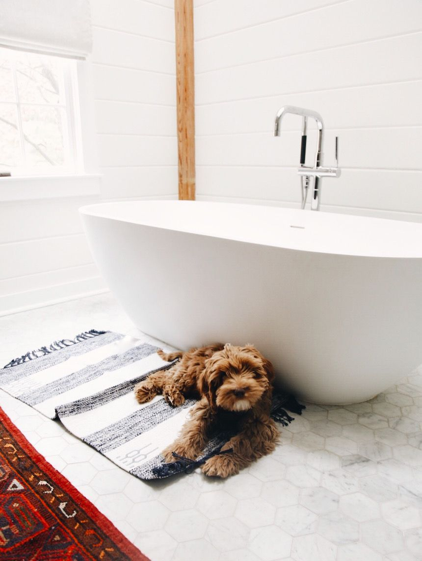Cozy master bathroom decor ideas 48